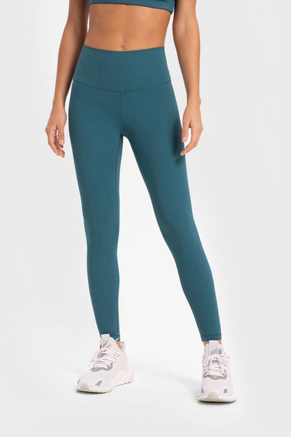 Highly Stretchy Wide Waistband Yoga Leggings - Stellar Soul 