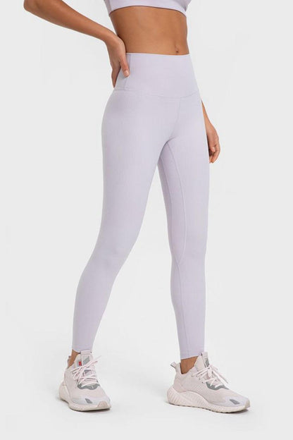 Highly Stretchy Wide Waistband Yoga Leggings - Stellar Soul 