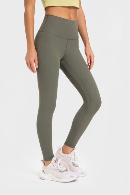 Highly Stretchy Wide Waistband Yoga Leggings - Stellar Soul 