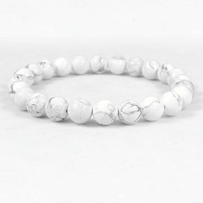 Howlite Crystal Bracelet-1