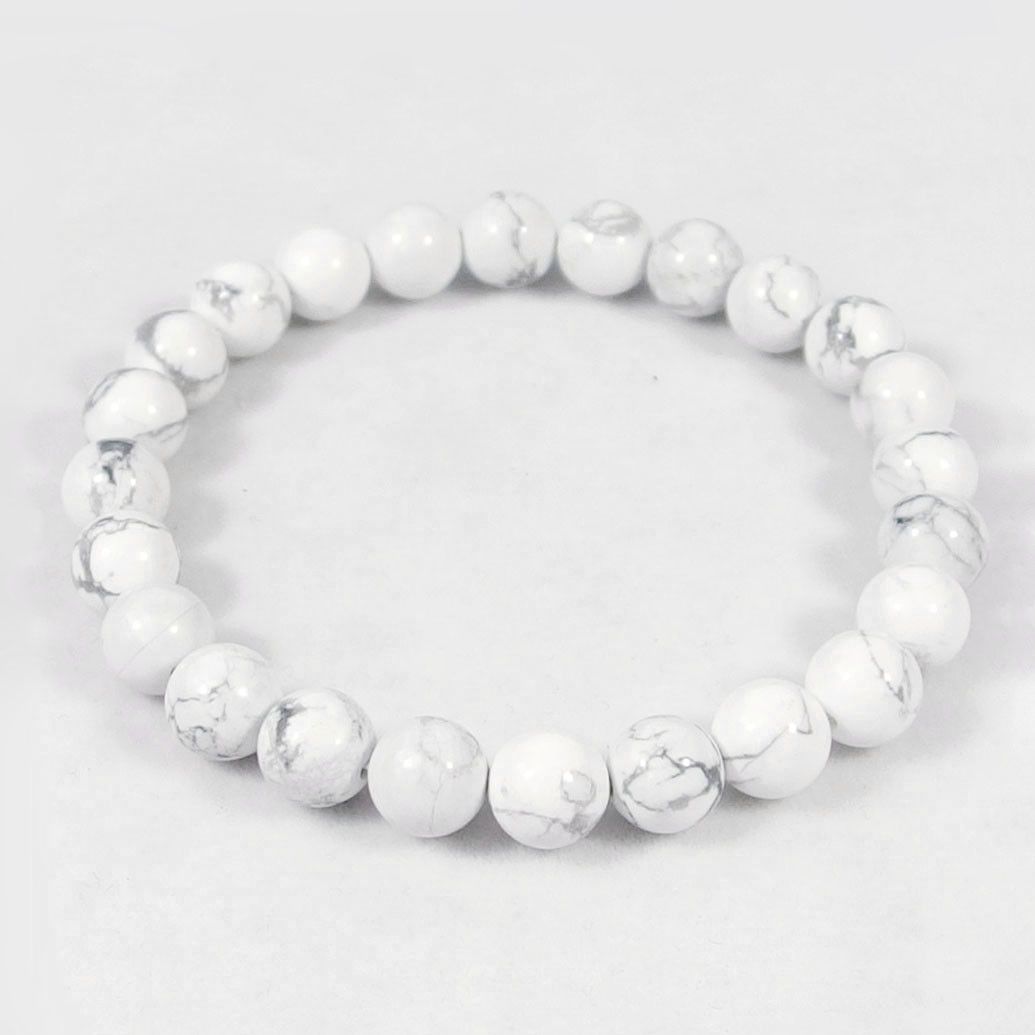 Howlite Crystal Bracelet-2